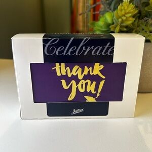 NIB Jostens Graduation Thank You notes with white envelopes, box of 25